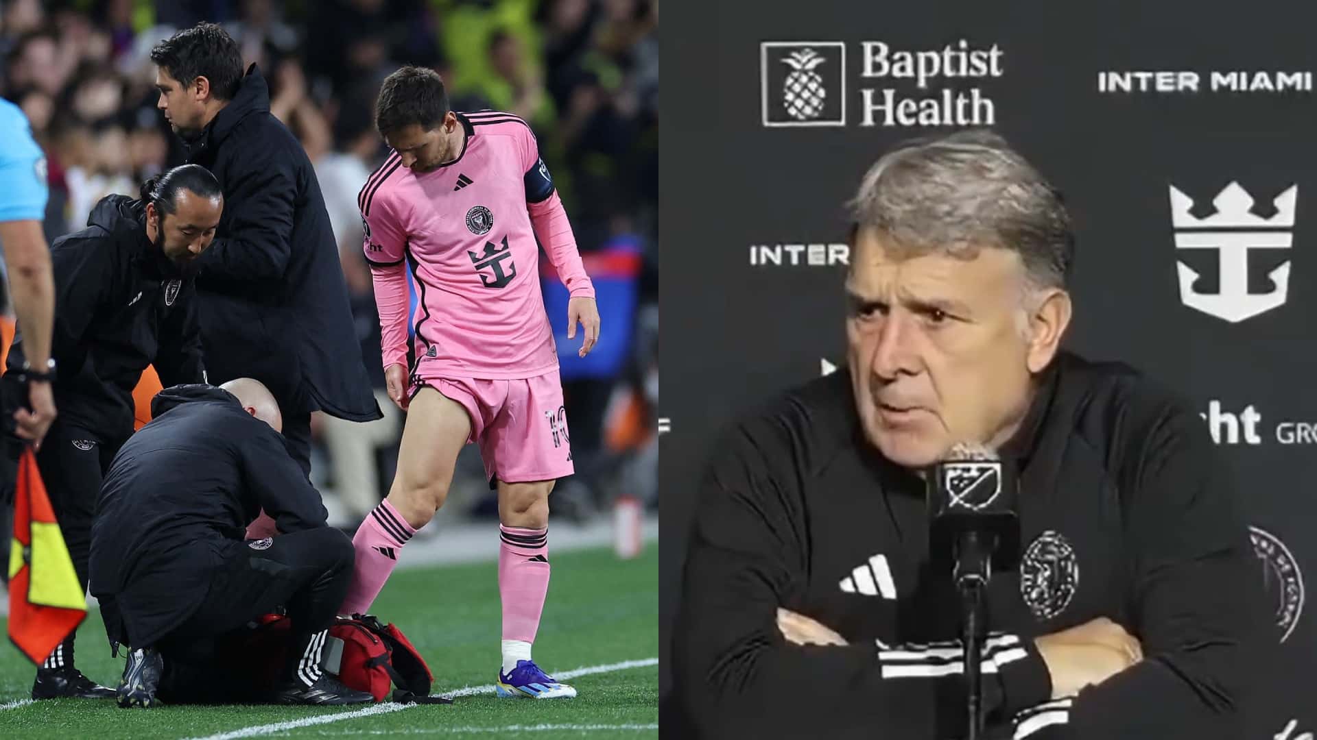 Tata Martino habló del estado físico de Messi