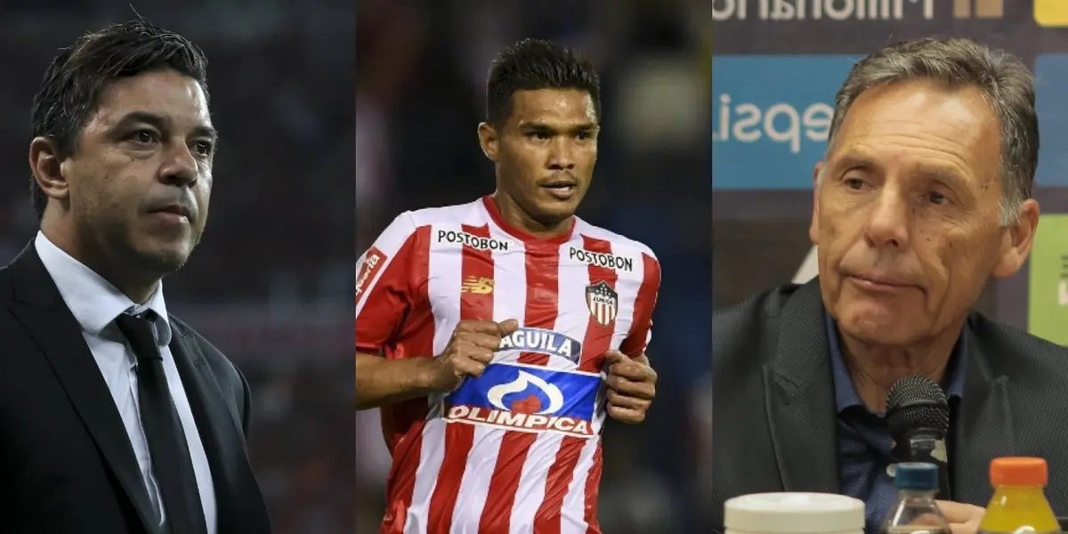 Teófilo Gutiérrez fue puesto en aprietos y mirá su inesperada respuesta.