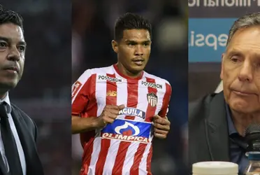 Teófilo Gutiérrez fue puesto en aprietos y mirá su inesperada respuesta.