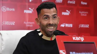 Sonríe Tévez, los dos jugadores que recupera Independiente para jugar con Racing