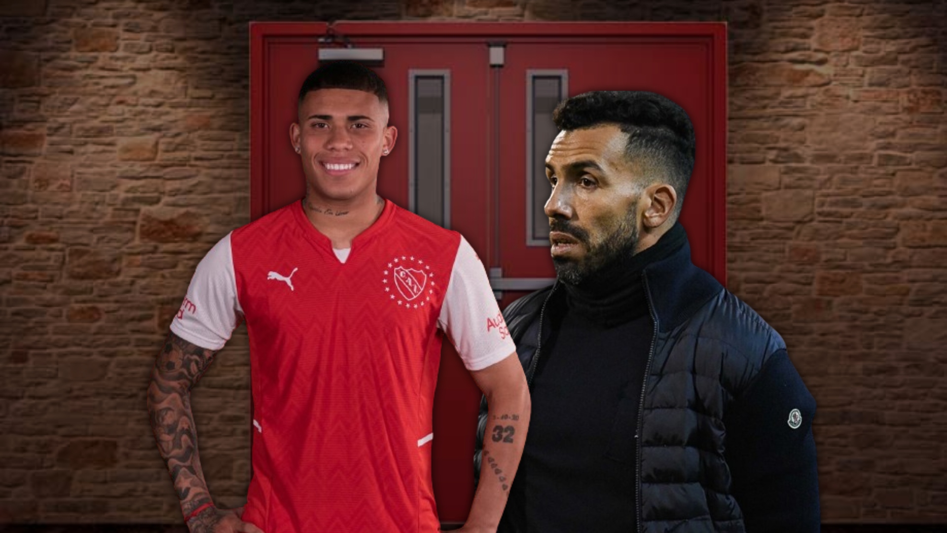 Tévez le busca salida a Ayrton Costa.