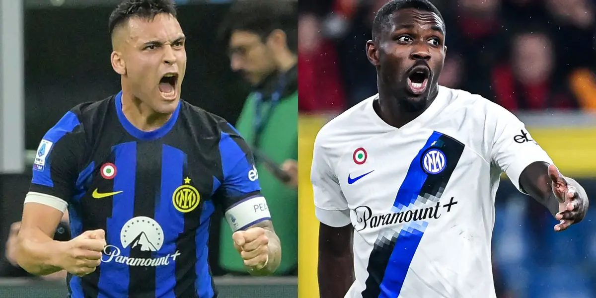 Thuram tuvo una imperdible reacción al golazo de Lautaro