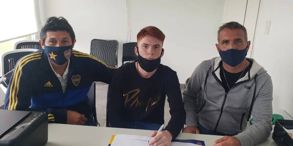 Tiene 16 años y es oriundo de la ciudad de 25 de Mayo, hace 7 juega en las inferiores y también es parte de las selecciones menores.