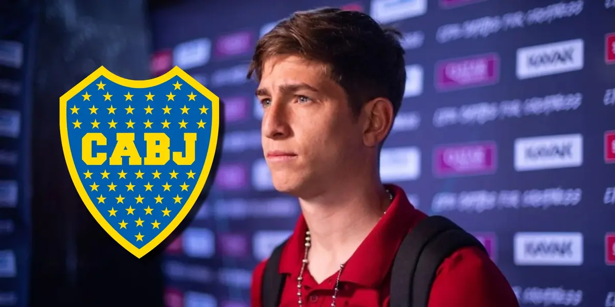 Tomás Belmonte habló como jugador de Boca.