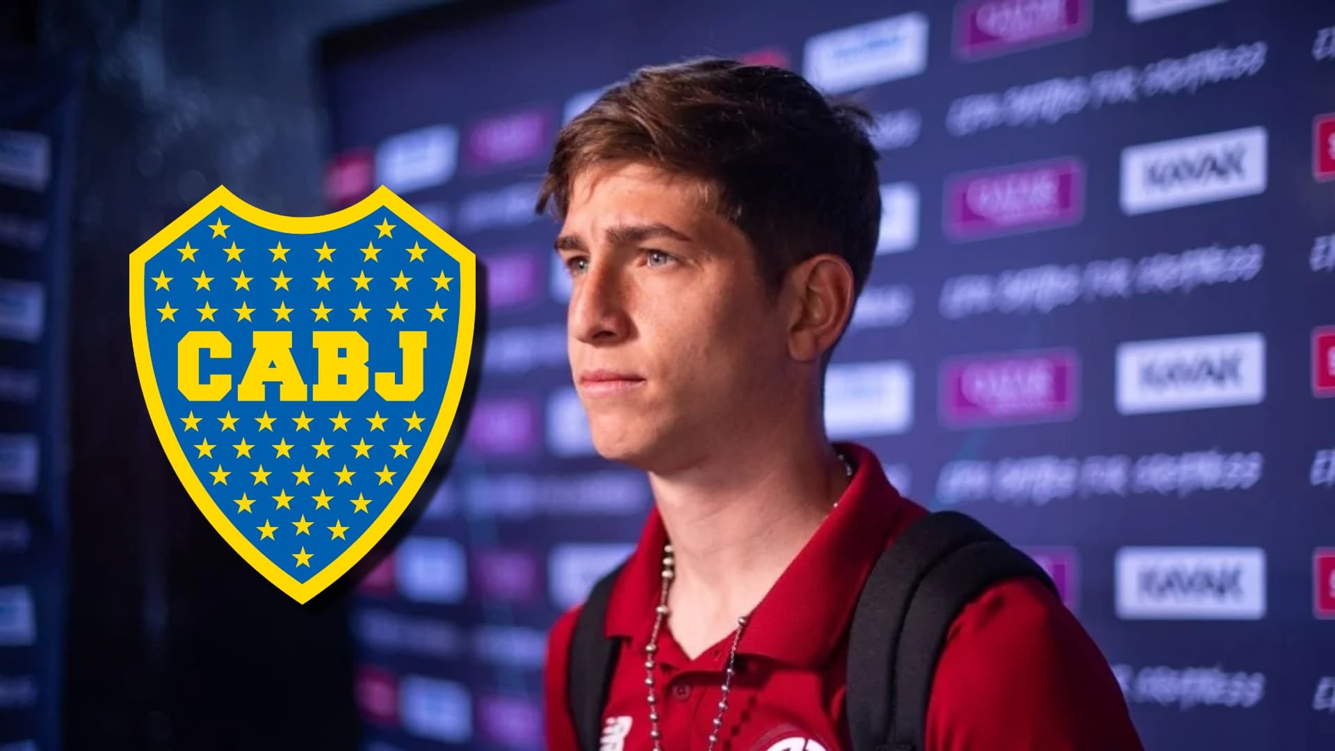 Tomás Belmonte habló como jugador de Boca.
