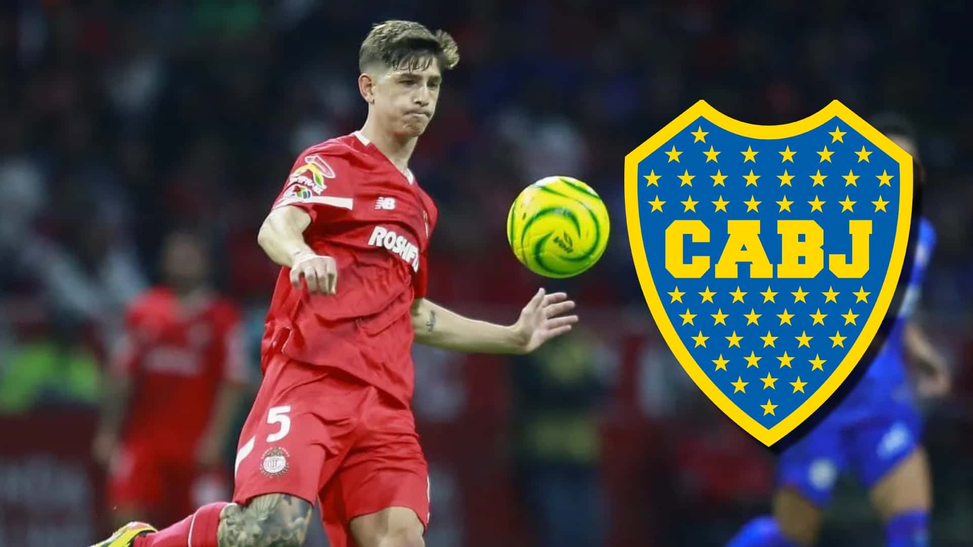 Tomás Belmonte jugando en Toluca.