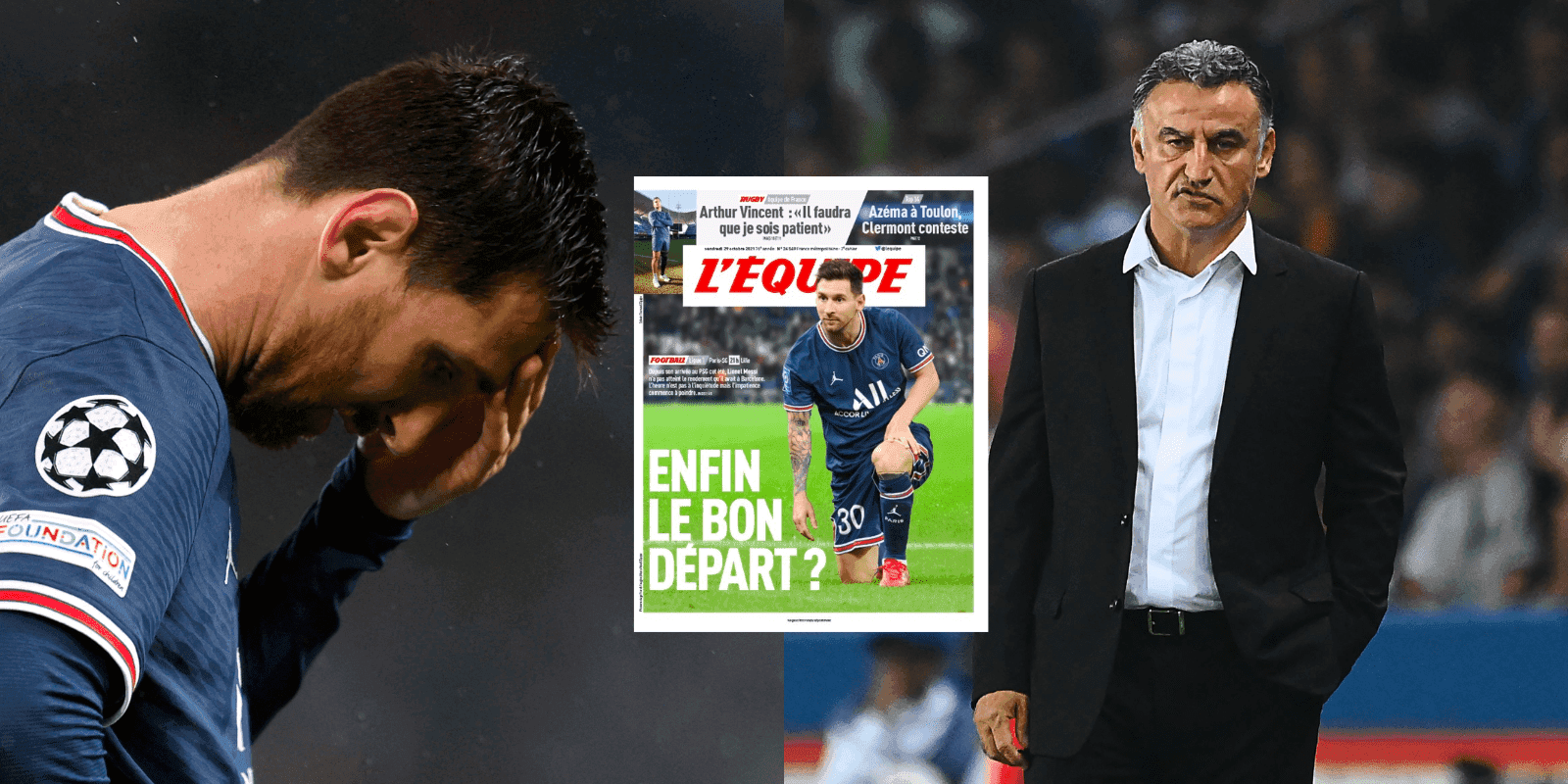 Tras la derrota del PSG, los medios franceses no tuvieron piedad contra el campeón del mundo