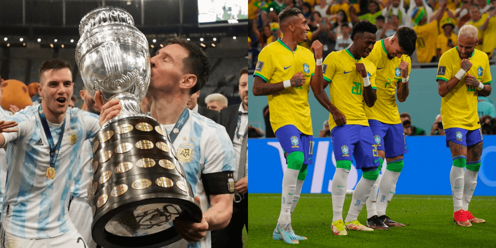 Tras la goleada de la Canarinha contra Corea del Sur, la prensa aprovechó para recordar la rivalidad con la Albiceleste