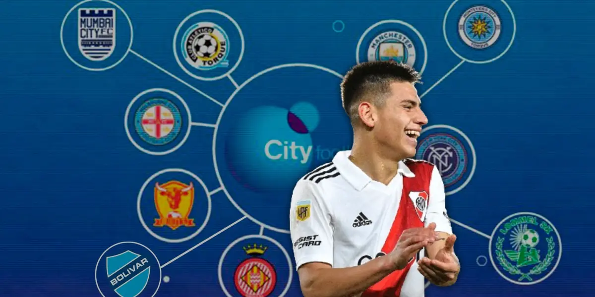 Tras llevarse a Echeverri, la joya de Boca que quiere el City Group.