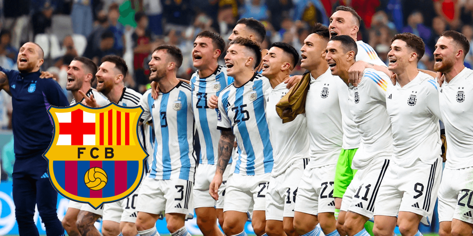 Tuvo pocos minutos en el Mundial, la rompe en España y el exequipo de Lionel Messi está tras él
