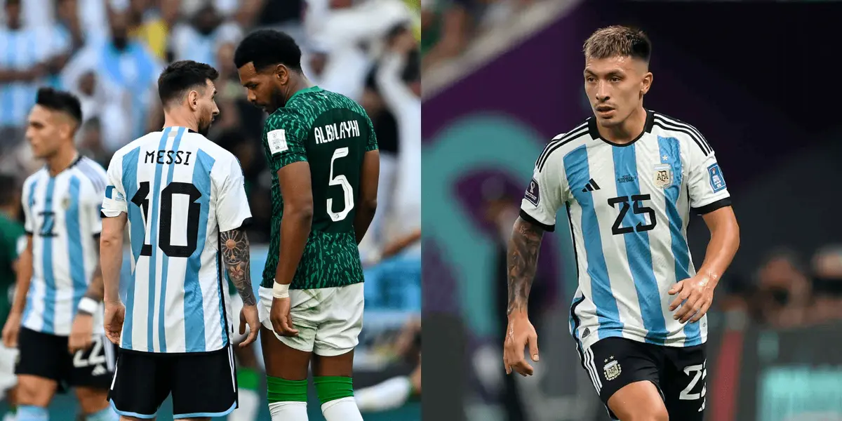 Tuvo un fuerte encuentro con el capitán de Argentina y lo sigue de cerca el Manchester United tras el Mundial