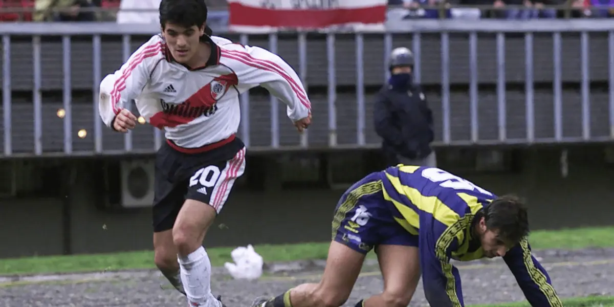 Un 1 de diciembre de 1996, el Burrito Ortega marcaba uno de sus mejores goles en River.
