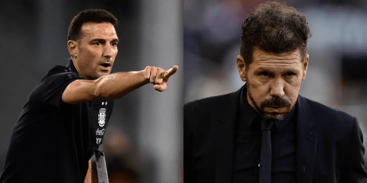 Un dirigido por el Cholo tiene poca injerencia en el Atlético de Madrid y llegaría sin mucho rodaje para el Mundial