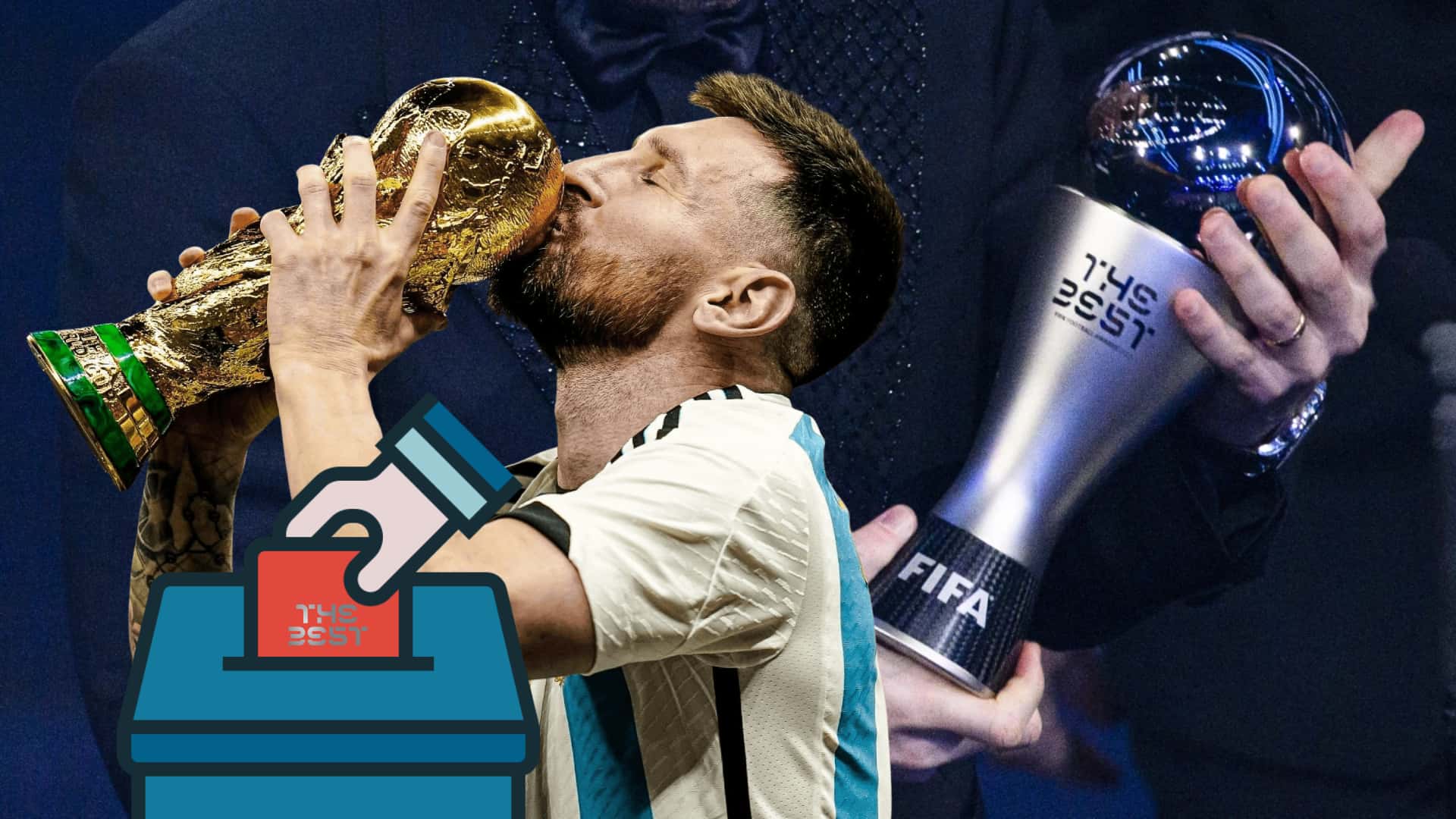 Un DT confesó que votó a Messi por error en el The Best