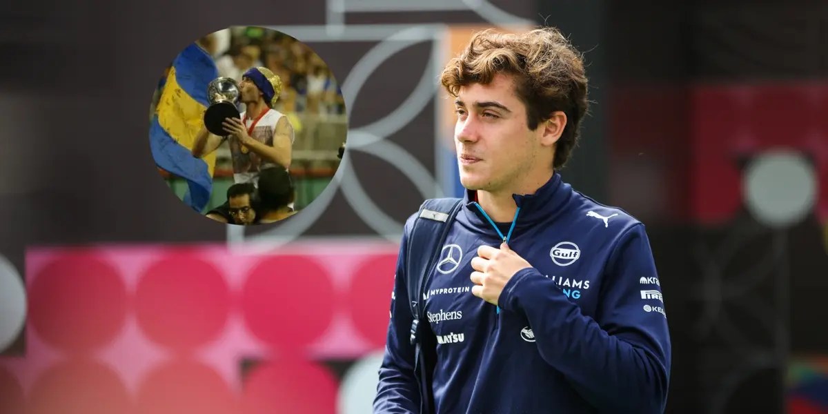 Un elogio para Colapinto por parte de un ídolo.