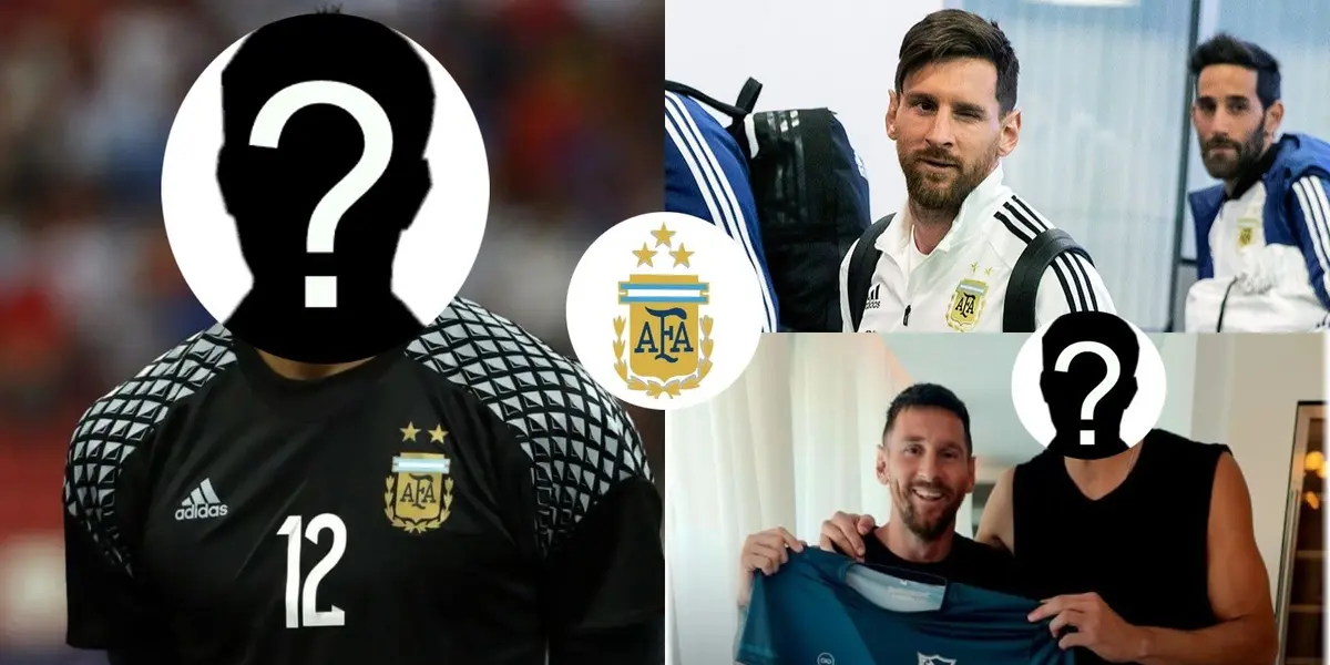 Un ex compañero de la Pulga en la Selección Argentina se reunió con Messi para promocionar una prenda