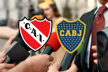 Un futbolista con pasado en el Rojo empatizó con uno del Xeneize y cuestionó a un periodista.