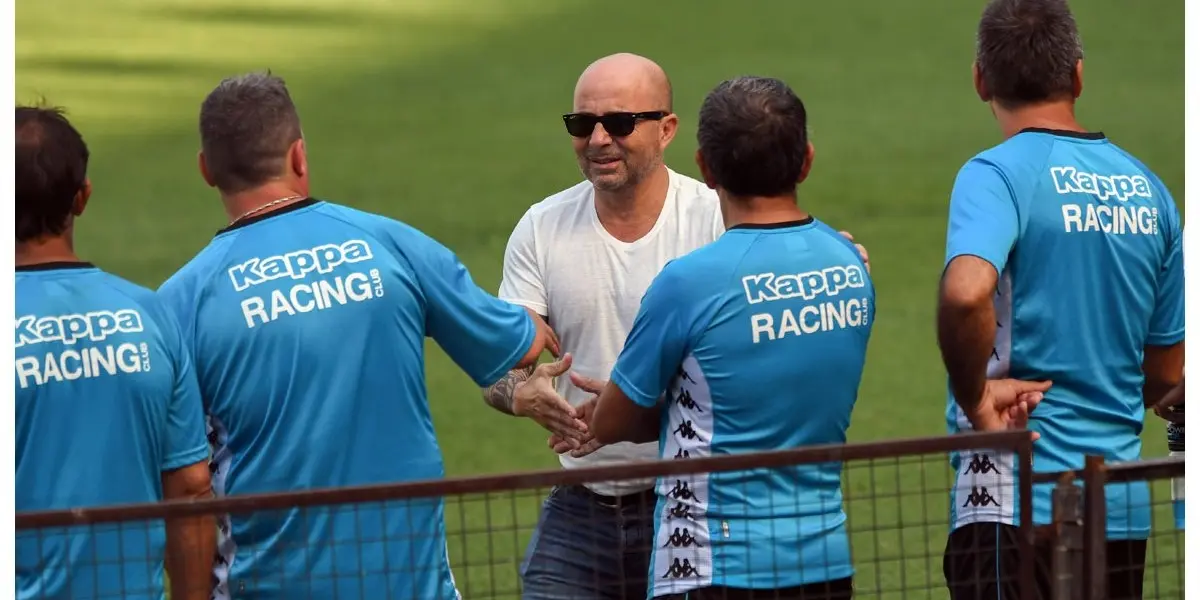 Un gesto de Jorge Sampaoli no gustó nada hace varios años a Racing Club de Avellaneda.