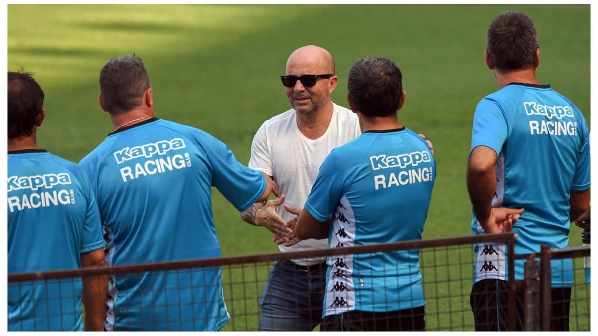 Un gesto de Jorge Sampaoli no gustó nada hace varios años a Racing Club de Avellaneda.