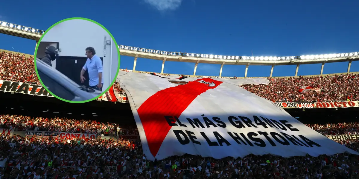 Un ídolo de River protagonizó un accidente de tránsito.