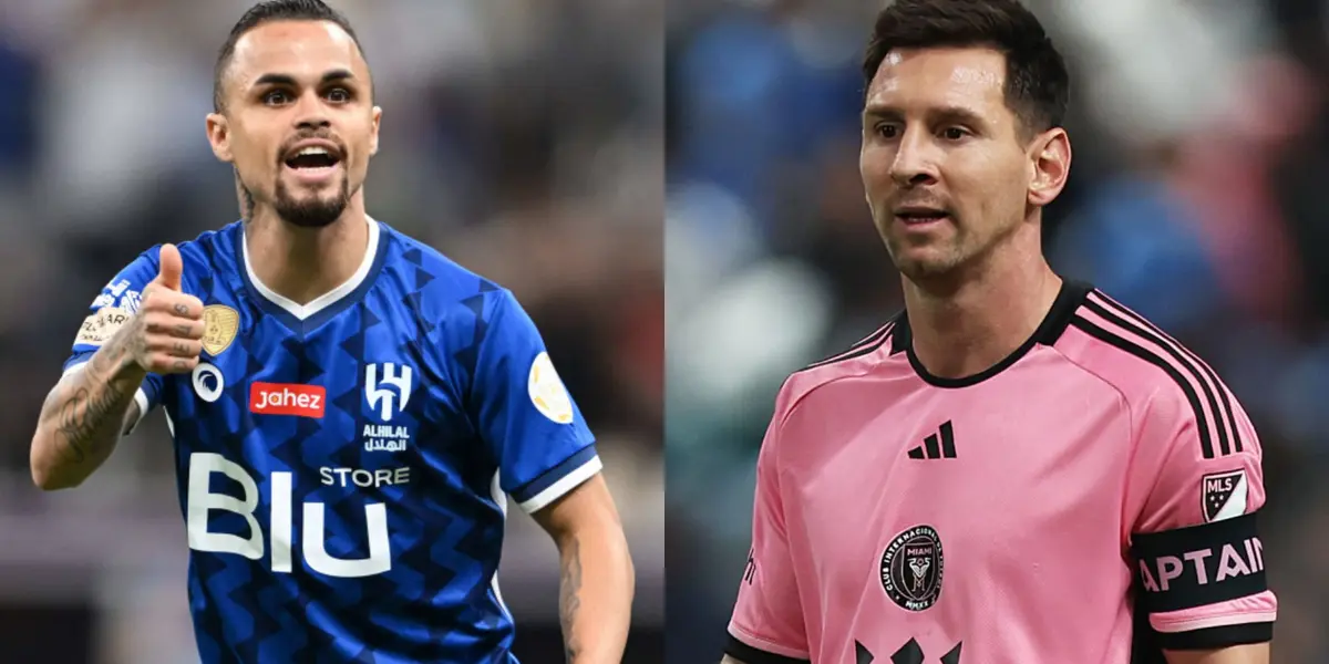 Un jugador de Al-Hilal provocó a Messi