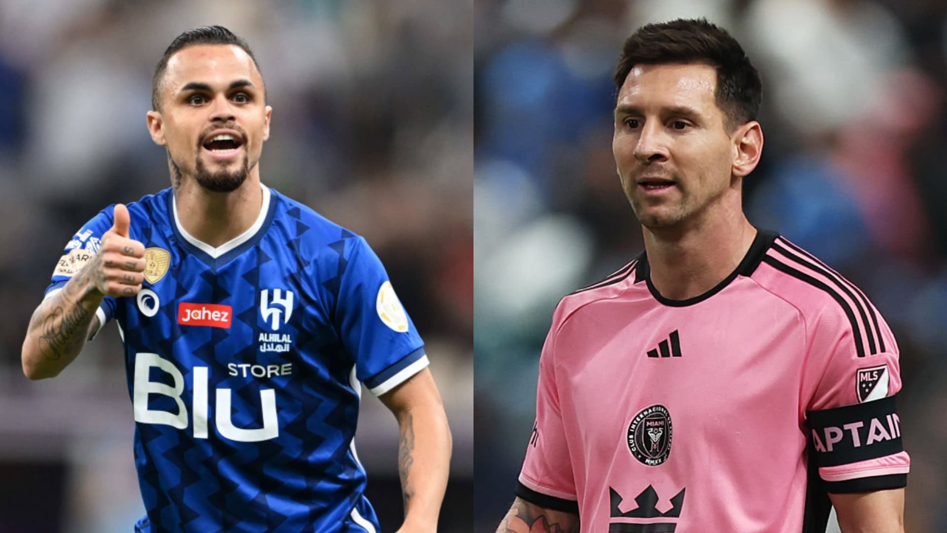 Un jugador de Al-Hilal provocó a Messi