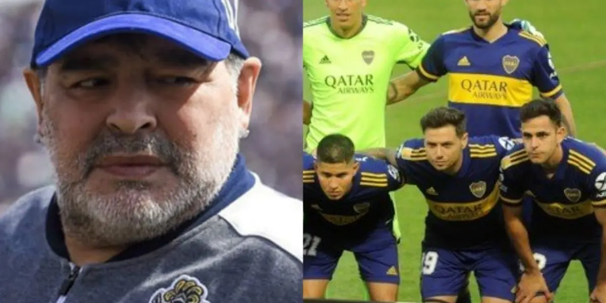 Un jugador parece no tener el más mínimo sentimiento de tristeza por Diego Armando Maradona, y todo parece indicar que sería borrado del Club Atlético Boca Juniors.