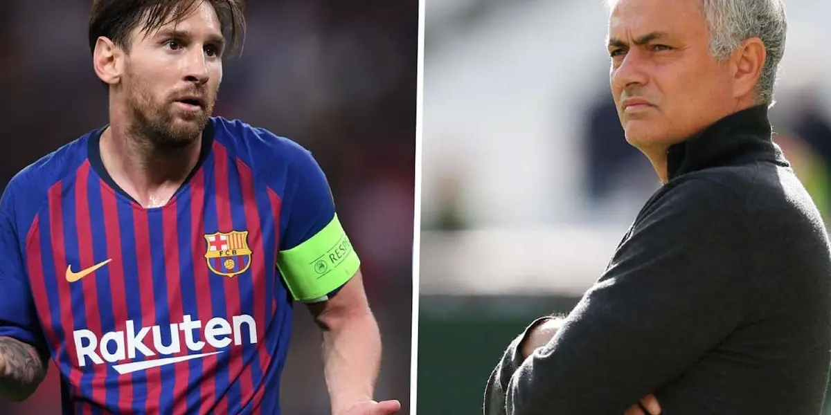 Un periodista italiano reveló que Lionel Messi pudo salir de Fútbol Club Barcelona por culpa de José Mourinho.