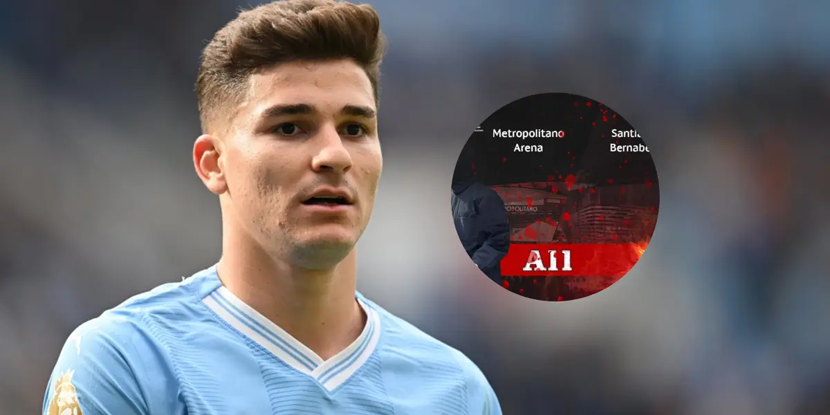 Una amenaza atenta contra la vida de Julián Álvarez