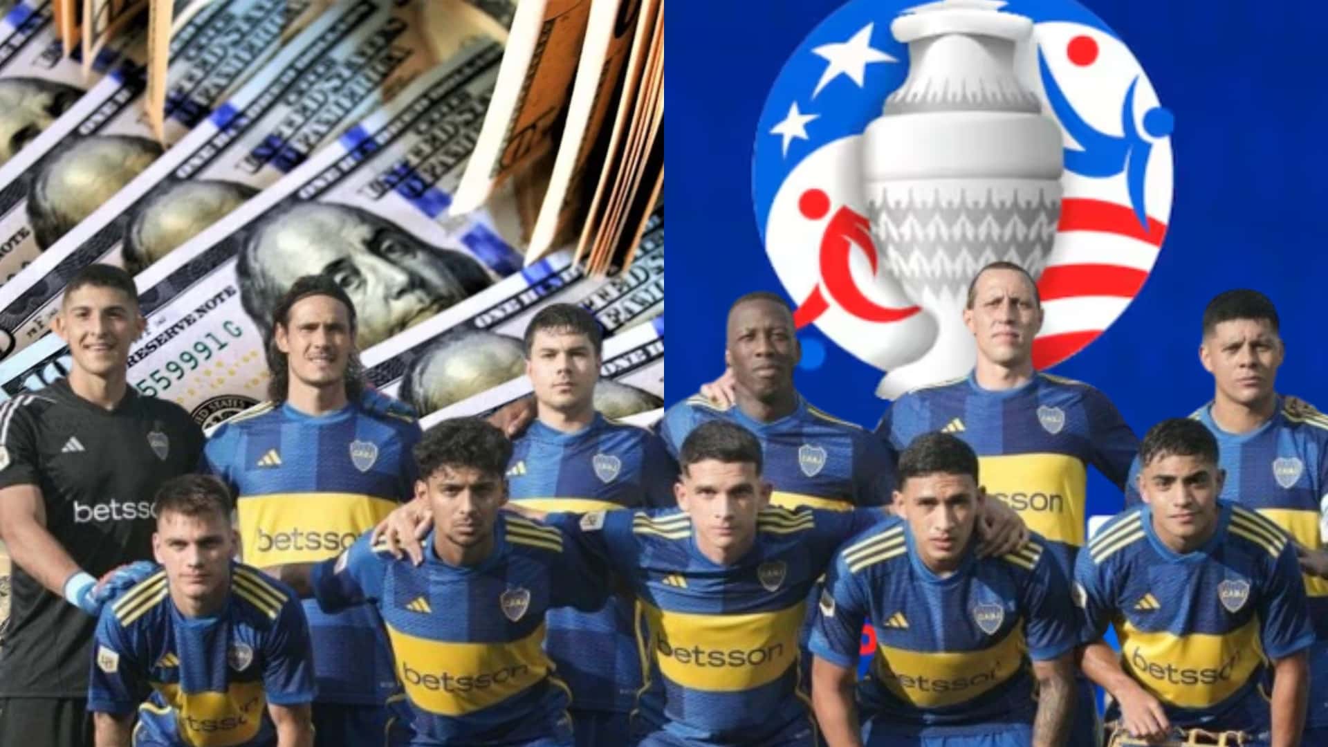 Una de las formaciones de Boca en este 2024.