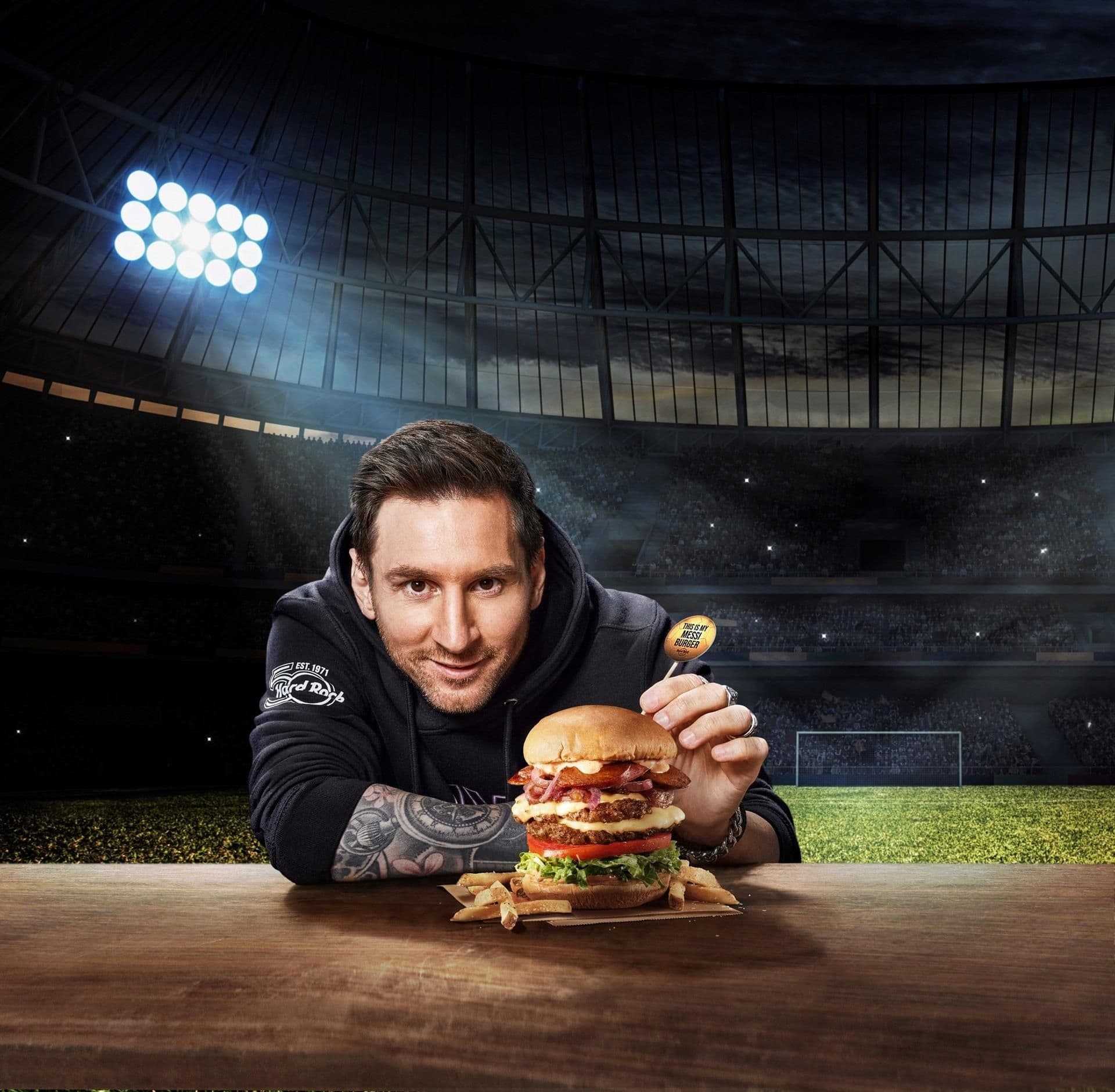 Una famosa cadena de restaurantes lanzará la hamburguesa con el nombre del capitán de la Selección Argentina.