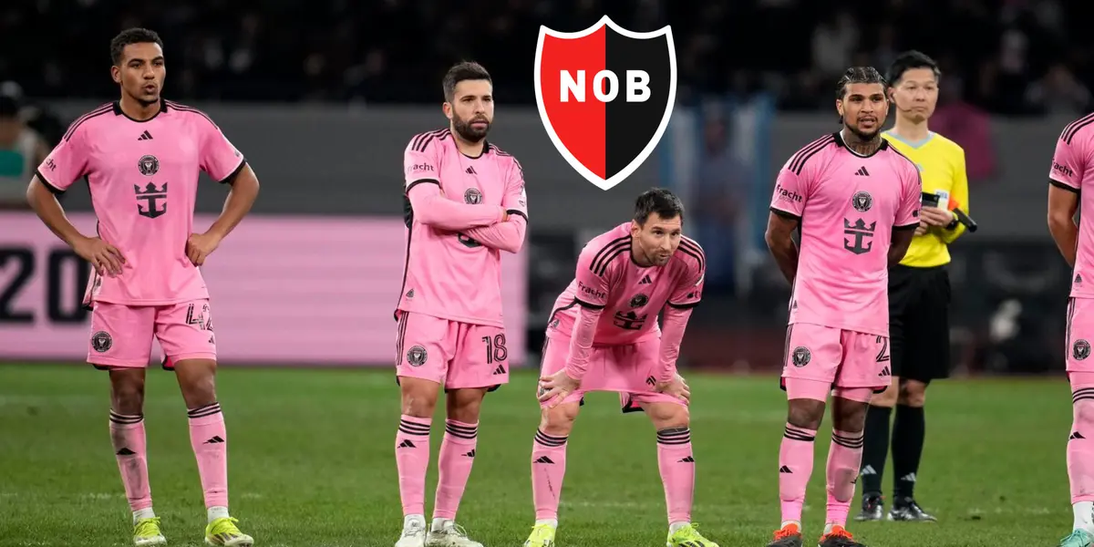 Una figura de Inter Miami no jugará contra Newell's