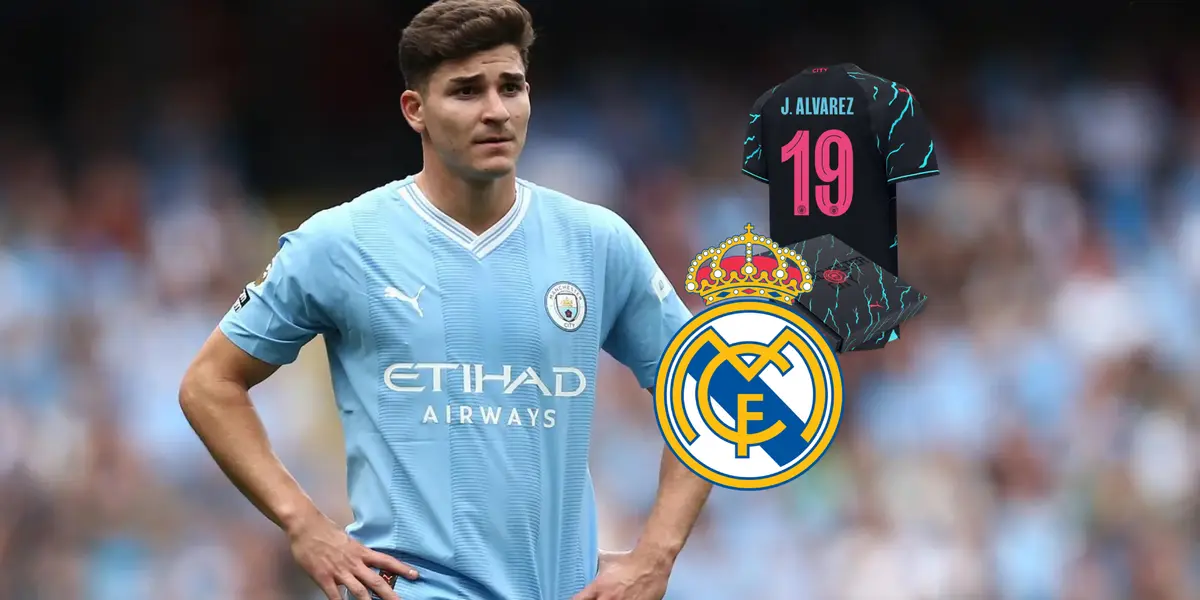 Una leyenda de Real Madrid le pidió la camiseta a Julián Álvarez