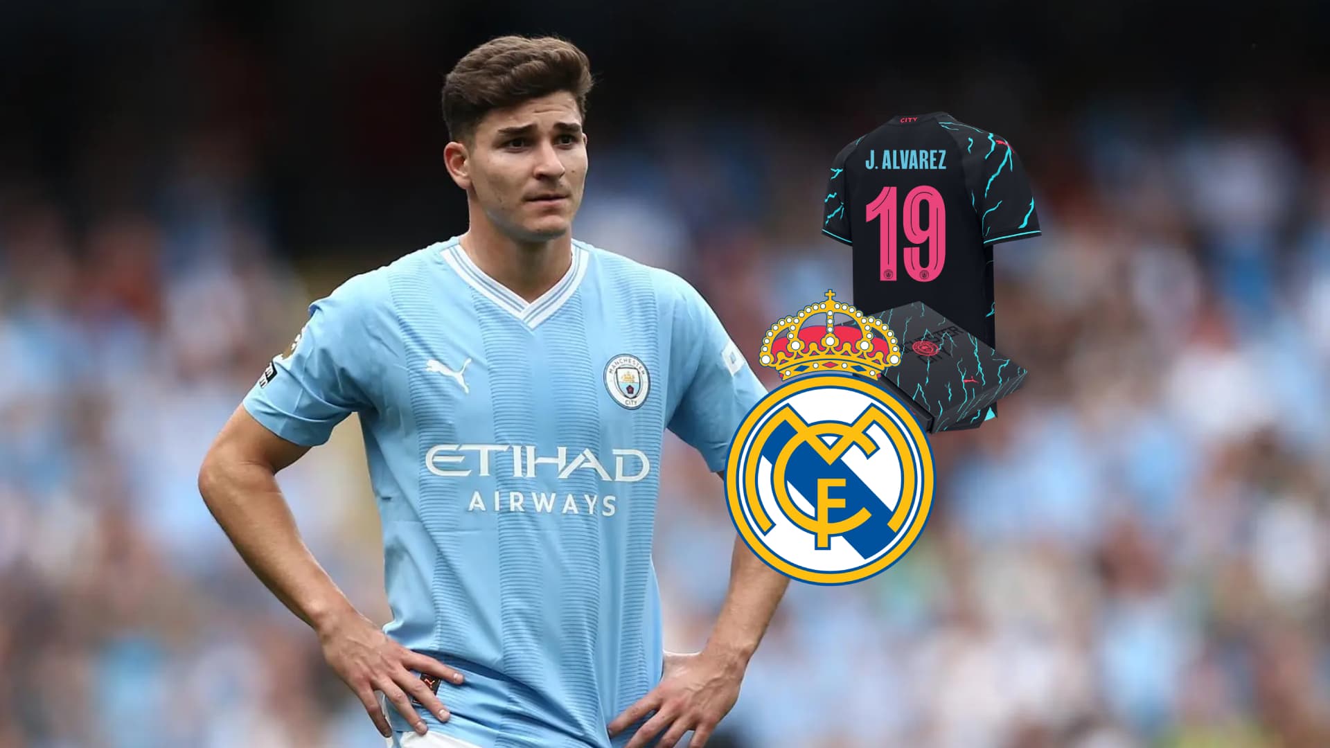 Una leyenda de Real Madrid le pidió la camiseta a Julián Álvarez