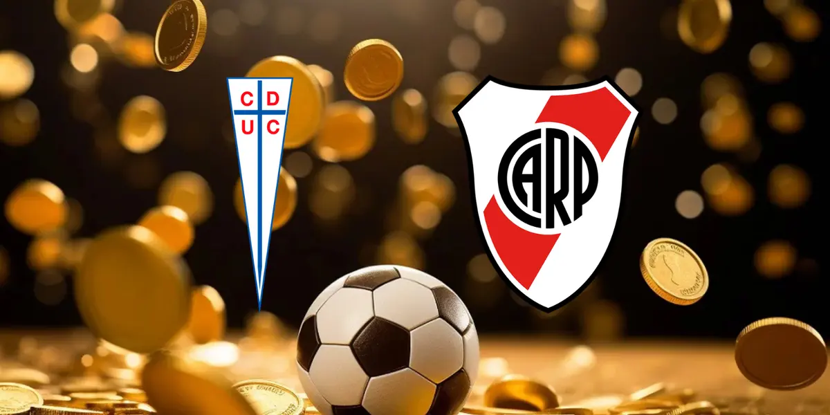 Universidad Católica y River Plate Foto: Pexels y Escudoteca