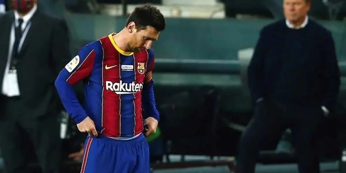 Uno de los candidatos presidenciales a Barcelona fue pesimista respecto de la continuidad de Lionel Messi en Barcelona.
