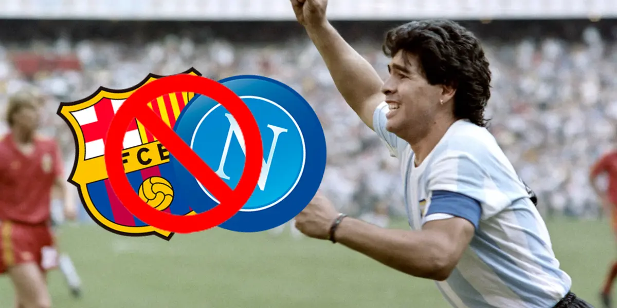 Uno de los clubes más importantes de la liga española se acordó del "Diego"