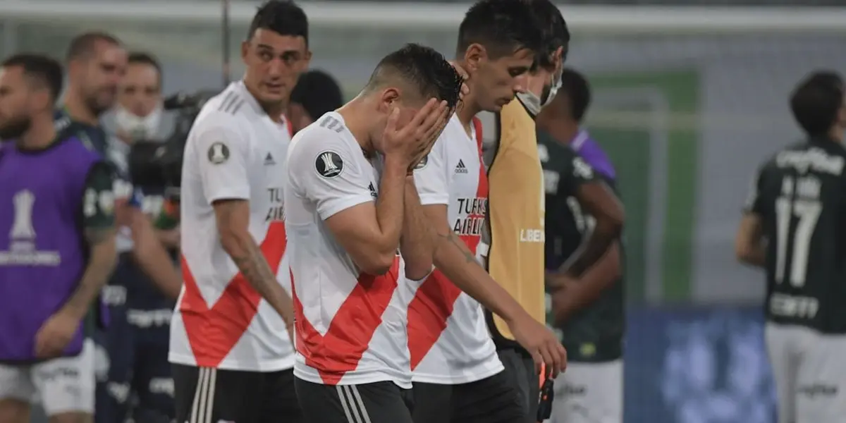 Uno de los futbolistas claves de River Plate tuvo una actitud que se asemejó a una despedida del club.
 