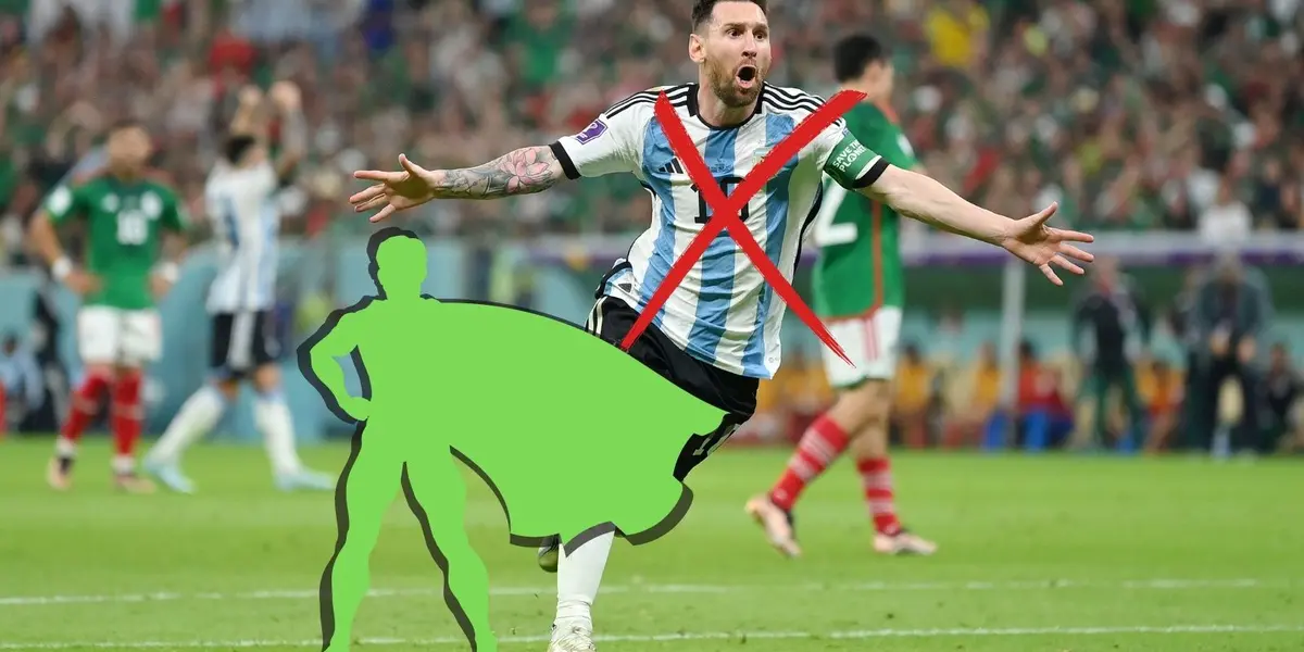 Uno de los futbolistas contó que hubo otro que dio todo por el equipo pero que no se vio en las cámaras.