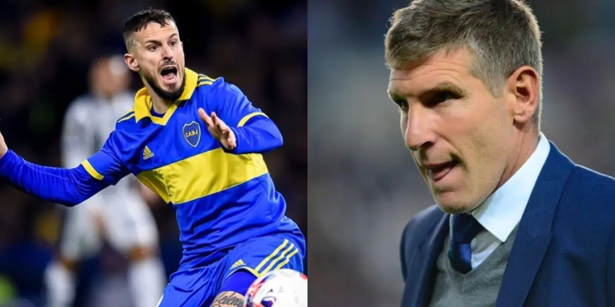 Uno de los máximos ídolos del Xeneize habló sobre el Pipa y criticó una postura del actual centro delantero.