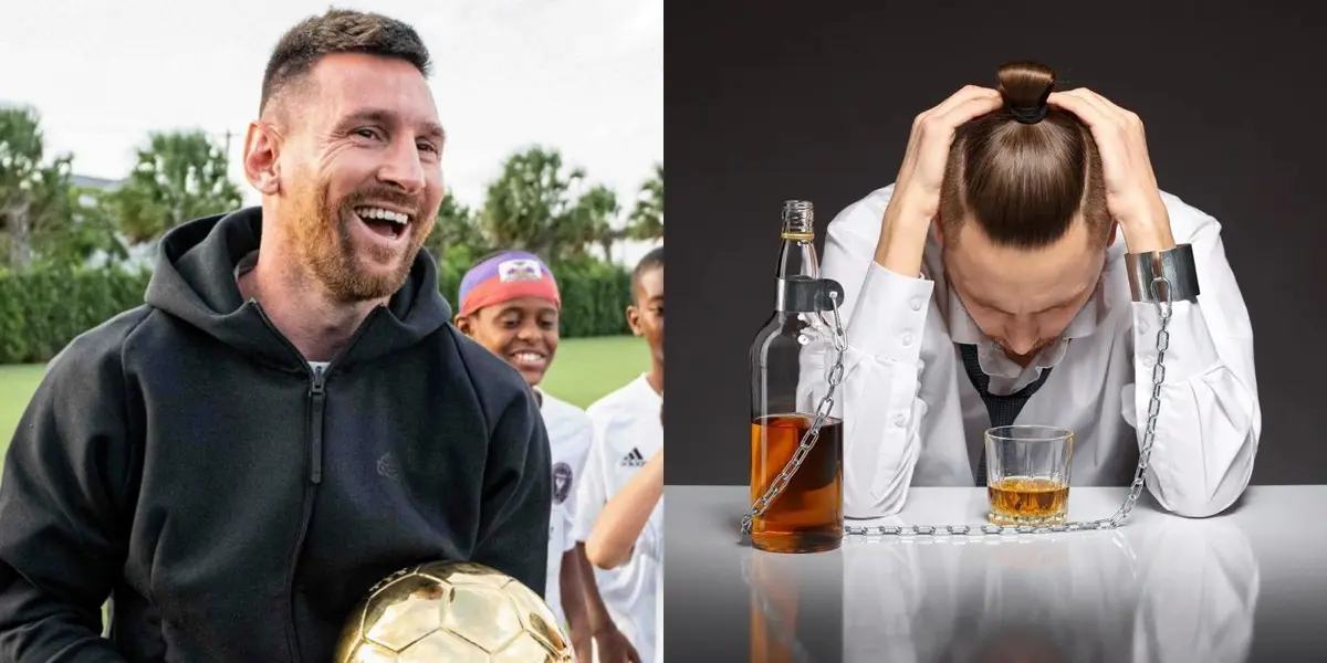 Uno de los mejores delanteros del siglo sorprendió con su revelación sobre el alcohol.