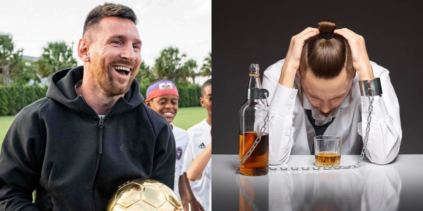 Uno de los mejores delanteros del siglo sorprendió con su revelación sobre el alcohol.