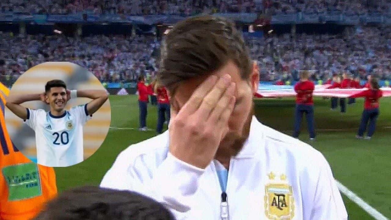 Uno de sus compañeros viajará con el plantel pese a no poder jugar, por una lesión muscular y encendió las alarmas a dos meses de Qatar.