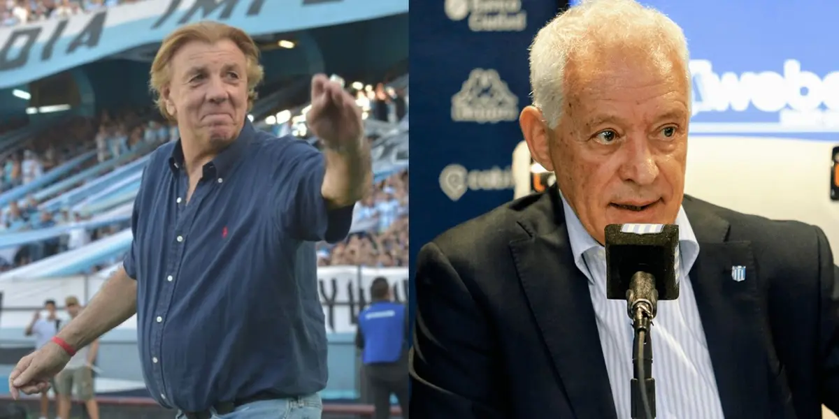 Uno los máximos emblemas de la historia de Racing dejo un duro mensaje que apunta contra el presidente.