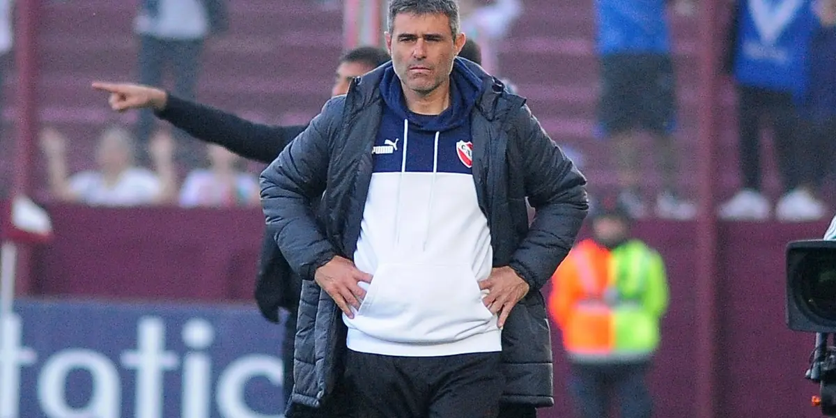 Vaccari analizó la eliminación de Independiente (Foto Baires).