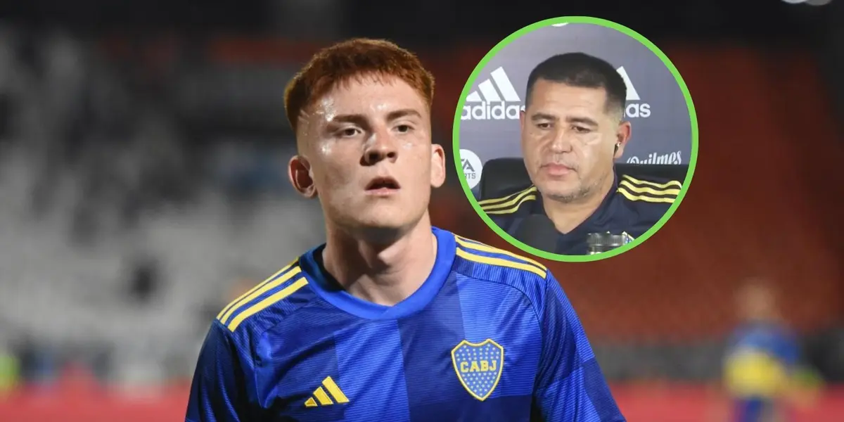 Valentín Barco y Juan Román Riquelme.