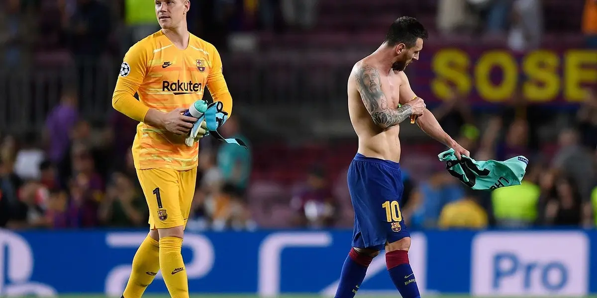 Varios fichajes recientes de Fútbol Club Barcelona están a favor de la reducción salarial, algo que no está dispuesto a permitir Lionel Messi. Una sorpresa en el grupo a favor de la propuesta fue Marc-André Ter Stegen.