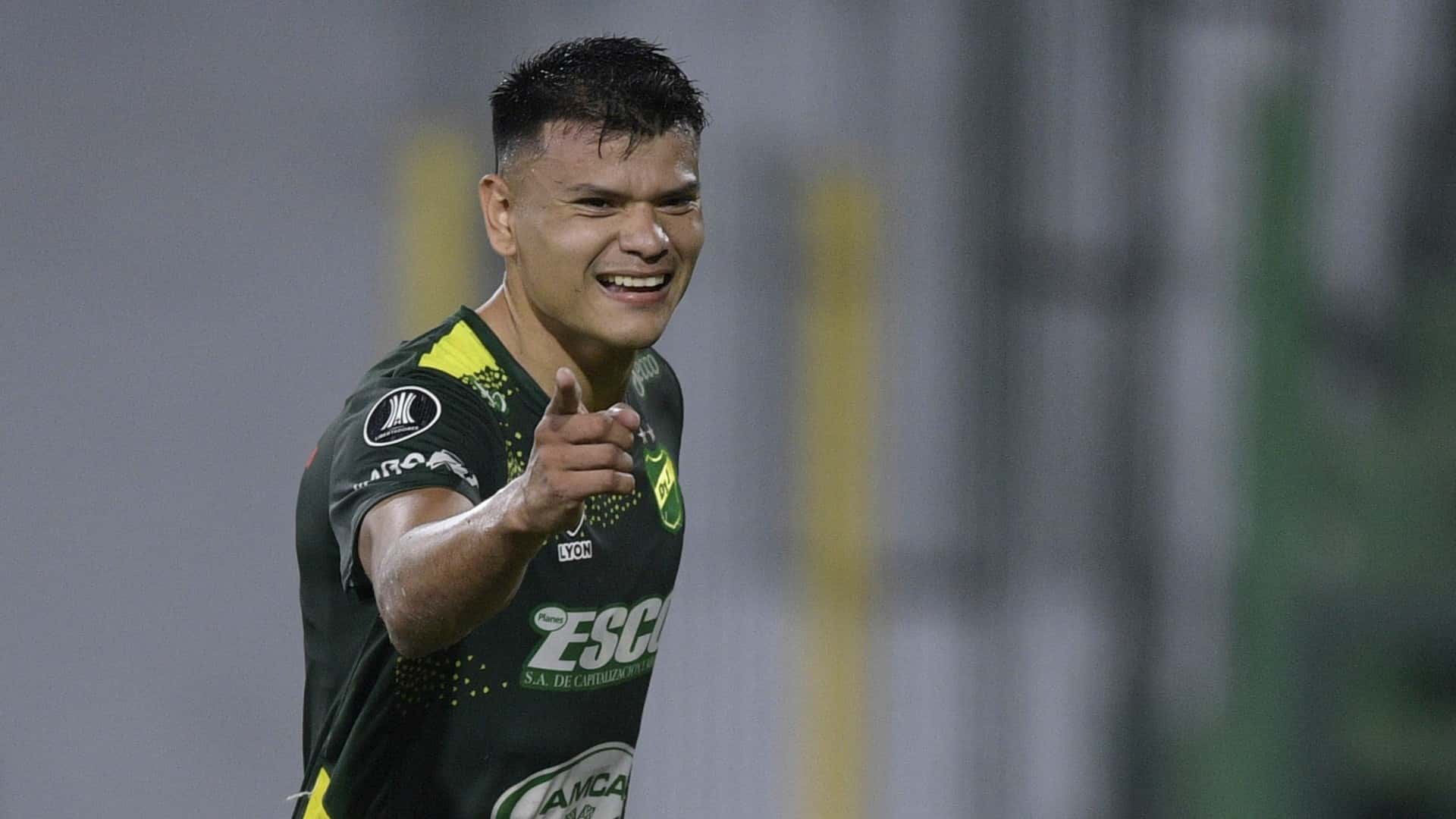 Walter Bou convirtió el primer gol en la victoria de Defensa y Justicia por 3 a 2 sobre el Millonario.