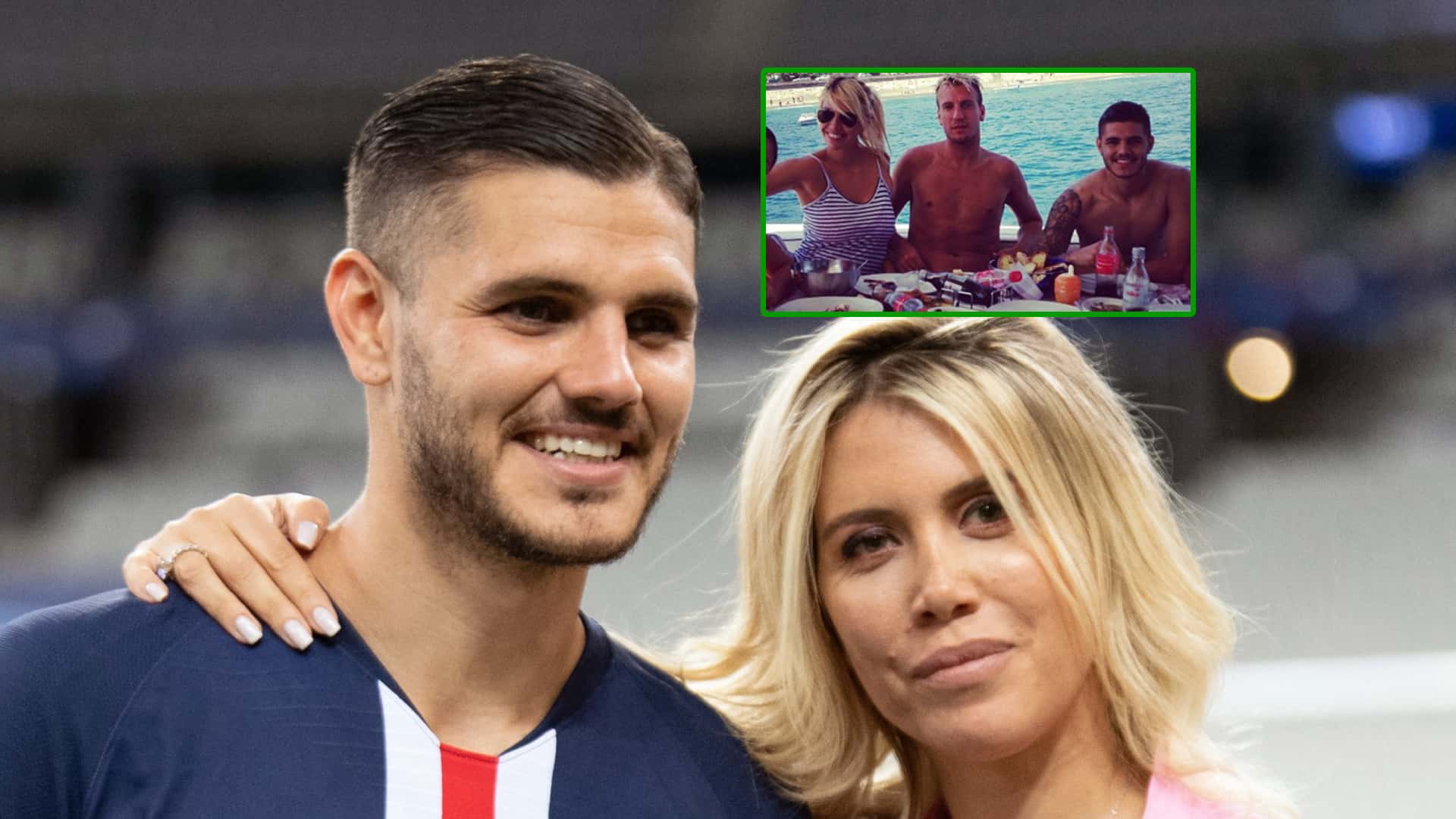 Wanda reveló lo que hizo con Icardi el día del barco