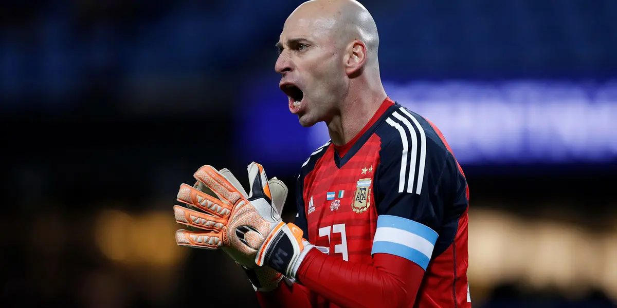Wilfredo Caballero firmó contrato por un mes con Southampton.